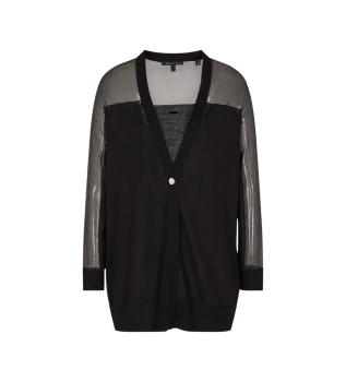 Cardigan long noir