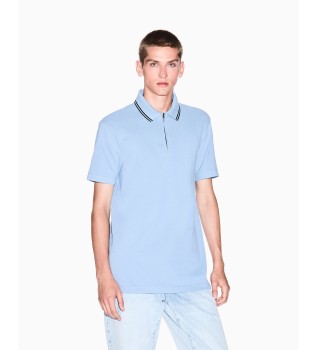 Polo blu normale