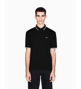 Basic polo shirt black