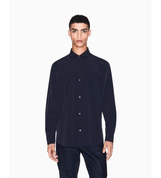 Camicia Button blu marino