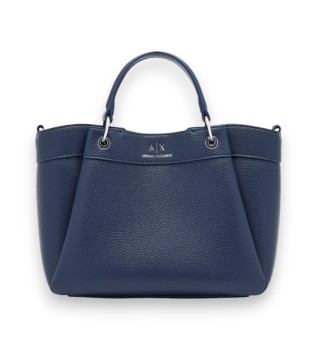 Double sac bleu marine