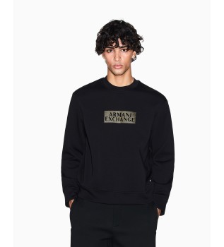 Relaxed Fit Sweatshirt schwarz