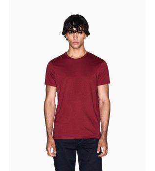 Pima T-shirt maroon