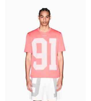 T-shirt Regular Fit Plus Coral