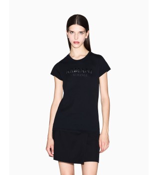 Logo Shiny T-shirt schwarz