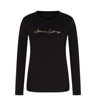 T-shirt Marca preta