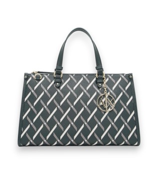 Top Handle bag green