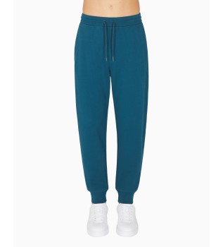 Reflecterende joggerbroek blauw