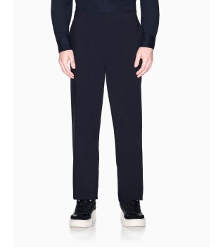 Pantalone Dritto blu marino