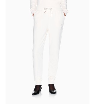 Pantalon en coton blanc
