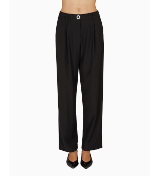 Mid High trousers black