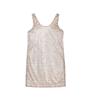 Metbloom beige dress