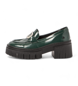 Scarpe in pelle 1372 verde