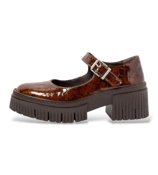 Zapatos de Piel 1373 York marrón