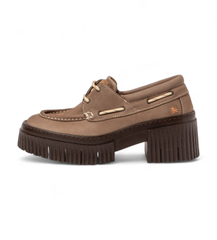 Mocassins en cuir 1379 York taupe