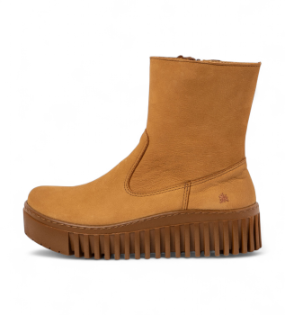 Leder-Stiefeletten 1531 Brighton braun