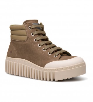 Zapatillas de piel 1532 Nobuck-W verde