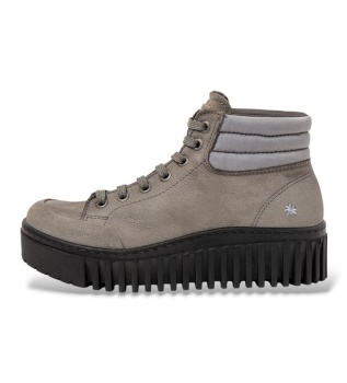 Baskets en cuir 1532 Brighton grises