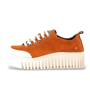 Baskets en cuir 1535 Brighton orange