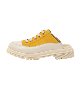 Sabots en cuir 1554 Birmingham jaune