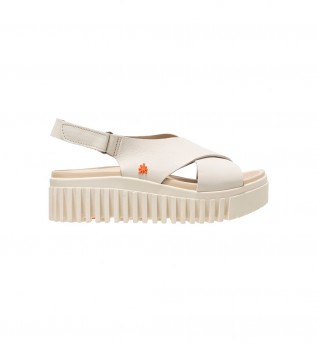 Læder sandaler 1574 Brighton beige