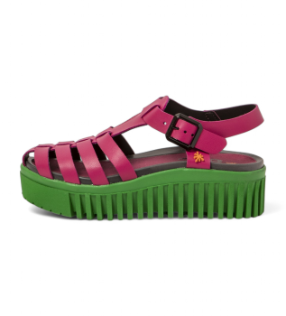 Sandales en cuir 1575 Brighton rose