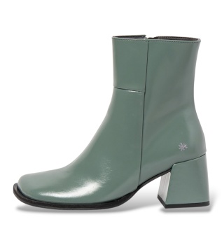 Lederstiefeletten 1706 Verona grün