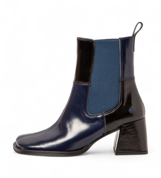 Bottines en cuir 1707 Verona noir