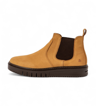 Bottines en cuir 1789 Belleville jaune
