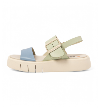 Sandalias de piel 1857 M�laga multicolor