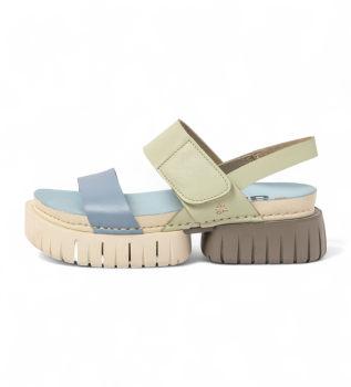 Sandales en cuir 1881 Madeira multicolore