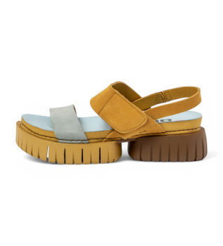 Sandali in pelle gialla Madeira 1881