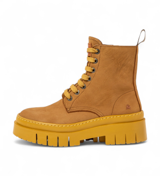 Bottines en cuir 1953 Antwerp mustard