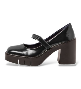 Chaussures en Cuir 1977 Berna noir