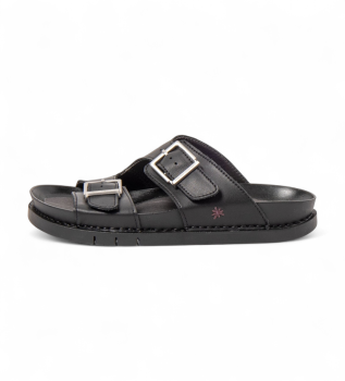 Leather Sandals 2020 Menorca black