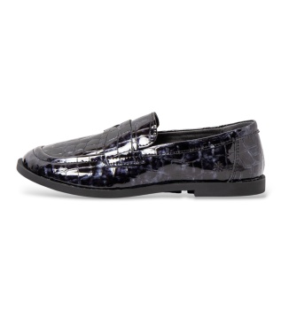 Zapatos de Piel 2120 Siena gris oscuro