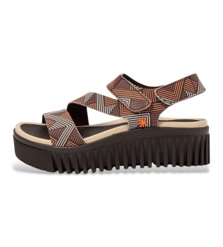 Leather Sandals 1573 Brighton brown