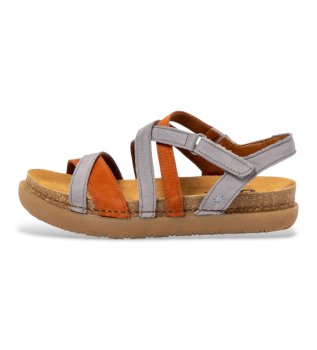 Leather Sandals 1714 Rhodes blue