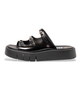 Leather Sandals 1847 Malaga black