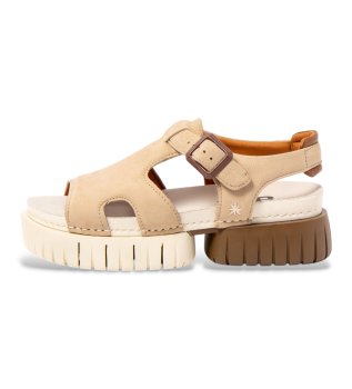 1882 Madeira Leather Sandals beige