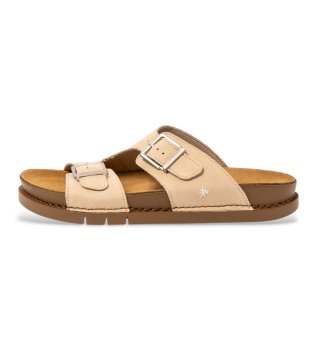 Leather Sandals 2020 Kassel beige