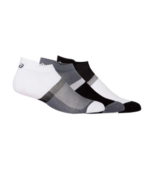 Lot de 3 paires de chaussettes Colour Block blanc, noir, gris
