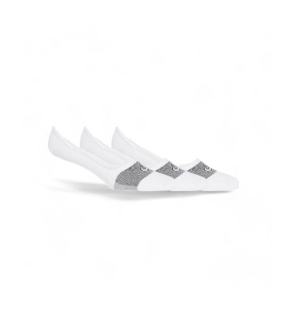 Lot de 3 chaussettes courtes blanches