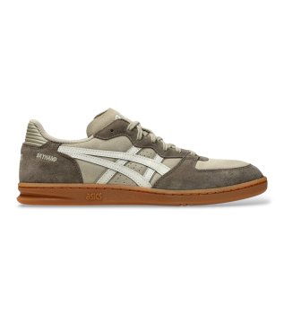 Skyhand OG grå lædersneakers