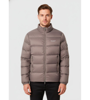 Szara kurtka puchowa