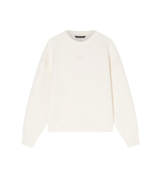 Sweat-shirt Scuba beige