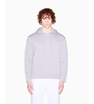 Grey Printed Sweatshirt