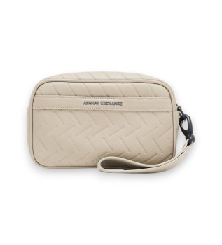 Trousse de toilette compacte beige