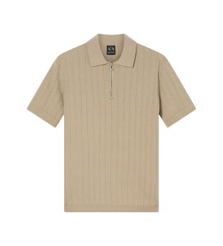 Polo Knit Winter Twig beige