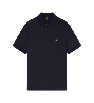 Deep navy polo shirt